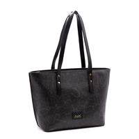 BORSA A SPALLA SHOPPER ALV BY ALVIERO MARTINI NERO