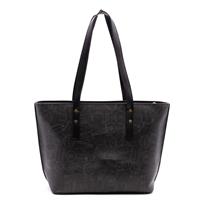 BORSA A SPALLA SHOPPER ALV BY ALVIERO MARTINI NERO