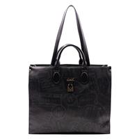 SHOPPING BAG CARTELLA 3201 ALV BY ALVIERO MARTINI NERO