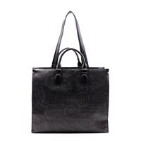 SHOPPING BAG CARTELLA 3201 ALV BY ALVIERO MARTINI NERO