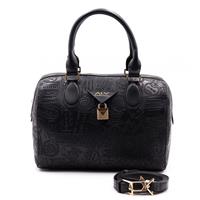 BAULETTO CON TRACOLLA 3203 ALV BY ALVIERO MARTINI NERO DEBOSSED