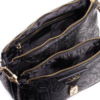 TRACOLLA CON POCHETTE 3206 ALV BY ALVIERO MARTINI NERO DEBOSSED