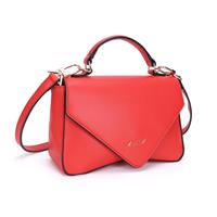 BORSETTA A MANO CON TRACOLLA ALV BY ALVIERO MARTINI ROSSO