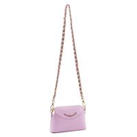 MINI BORSA A TRACOLLA CATENA SANDRA 6204 ROSA