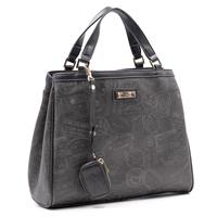 TOTE BAG A MANO CON TRACOLLA BY ALV ALVIERO MARTINI NERO