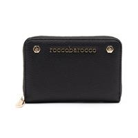 PORTAFOGLIO DONNA CON ZIP GRACE 7004 ROCCO BAROCCO NERO