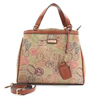 TOTE BAG A MANO CON TRACOLLA  BY ALV ALVIERO MARTINI SAFARI