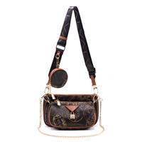 TRACOLLA CON POCHETTE 3206 ALV BY ALVIERO MARTINI MOKA