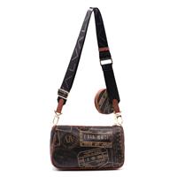 TRACOLLA CON POCHETTE 3206 ALV BY ALVIERO MARTINI MOKA