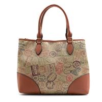 BORSA SHOPPING CON TRACOLLA PASSPORT ALV ALVIERO MARTINI SAFARI