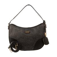BORSA A SPALLA CON TRACOLLA ALV ALVIERO MARTINI NERO