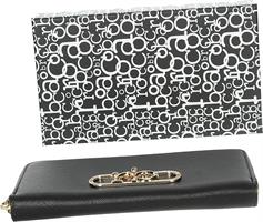 PORTAFOGLIO DONNA LUCE 8801 ROCCO BAROCCO NERO