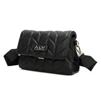 BORSA A TRACOLLA ELETTRA MINI ALV BY ALVIERO MARTINI NERO