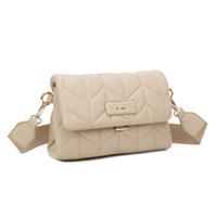 BORSA A TRACOLLA ELETTRA MINI ALV BY ALVIERO MARTINI OFF WHITE