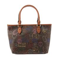 BORSA SHOPPING PASSPORT ALV ALVIERO MARTINI MOKA