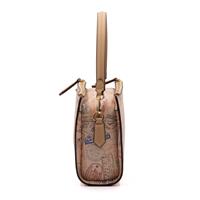 BORSA A SPALLA TRE ZIP PASSPORT CLASSIC NATURAL
