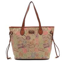 SHOPPING BAG PASSPORT ALV ALVIERO MARTINI SAFARI