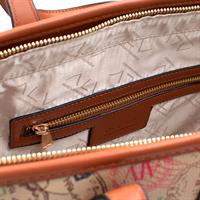 SHOPPING BAG PASSPORT ALV ALVIERO MARTINI SAFARI