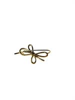 EARCUFF FIOCCO CON STRASS ORO