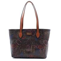 SHOPPING BAG PASSPORT ALV ALVIERO MARTINI MOKA