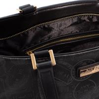 SHOPPER CON TRACOLLA PASSPORT ALV ALVIERO MARTINI NERO