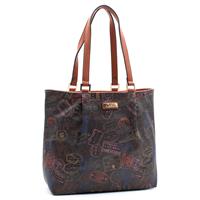 SHOPPER CON TRACOLLA PASSPORT ALV ALVIERO MARTINI MOKA