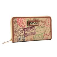 PORTAFOGLIO DONNA CON ZIP PASSPORT ALV BY ALVIERO MARTINI SAFARI
