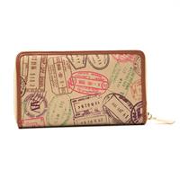PORTAFOGLIO DONNA CON ZIP PASSPORT ALV BY ALVIERO MARTINI SAFARI