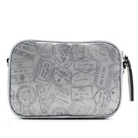 BORSA A TRACOLLA ''EMY'' SILVER ALV BY ALVIERO MARTINI