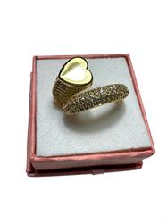 ANELLO CHIODO CUORE GOLD