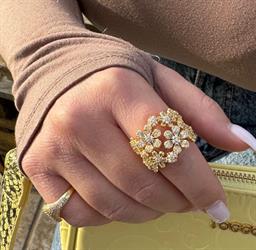 ANELLO GARDEN STRASS GOLD