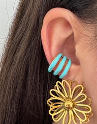 EARCUFF CANDY AZZURRO