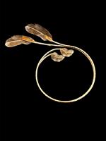BRACCIALE ARMCUFF PLUME GOLD