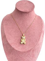 COLLANA TEDDY STRASS GOLD