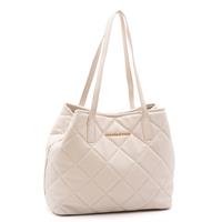 SHOPPING BAG SACCA 'GLAM' ROCCO BAROCCO BIANCO