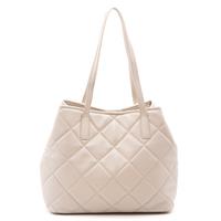 SHOPPING BAG SACCA 'GLAM' ROCCO BAROCCO BIANCO