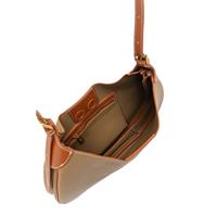 HOBO BAG ''SIBILLA'' LARGE TAN ALV BY ALVIERO MARTINI