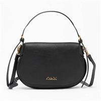 HOBO BAG 'SIBILLA' MEDIA NERO ALV BY ALVIERO MARTINI