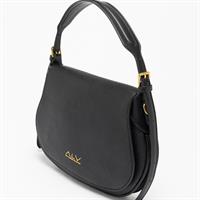 HOBO BAG 'SIBILLA' MEDIA NERO ALV BY ALVIERO MARTINI