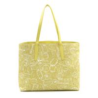 SHOPPING BAG ARROW ALVIERO MARTINI COLLEZIONE UNIQUE GIALLO