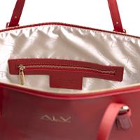 SHOPPING BAG DAISY HOLLYWOOD ALV BY ALVIERO MARTINI ROSSO