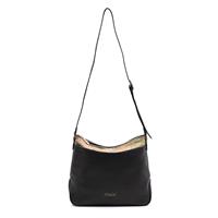 BORSA A TRACOLLA REBECCA HOLLYWOOD ALV BY ALVIERO MARTINI NERO